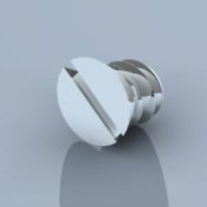 Screw-M1.4 x 1.19mm-Flat Slot Flat Head.  Use in Bending Section