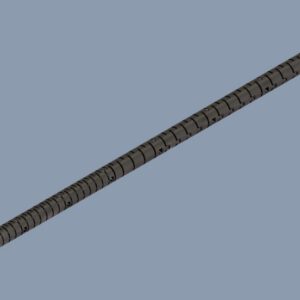 Bending Section with 12 Eyelets Included