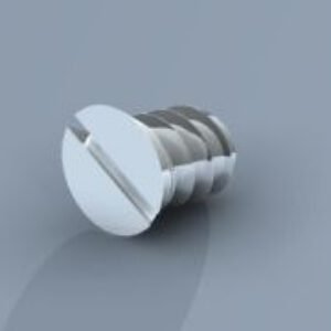 Screw-M1.4 x 1.49mm-Flat Slot Flat Head.  Use in Bending Section