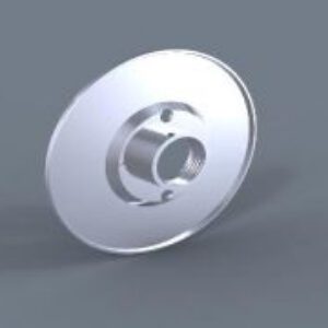 Threaded Shaft Retaining Disc/Nut-R/L Knob Assembly